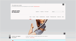 Desktop Screenshot of circusspace.com